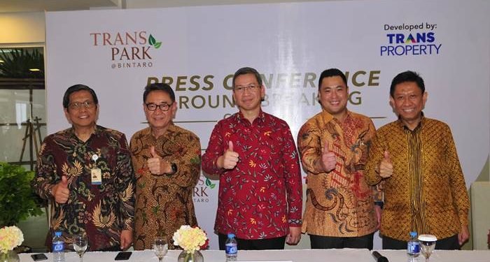 Superblok Transpark Bintaro Mulai Dibangun