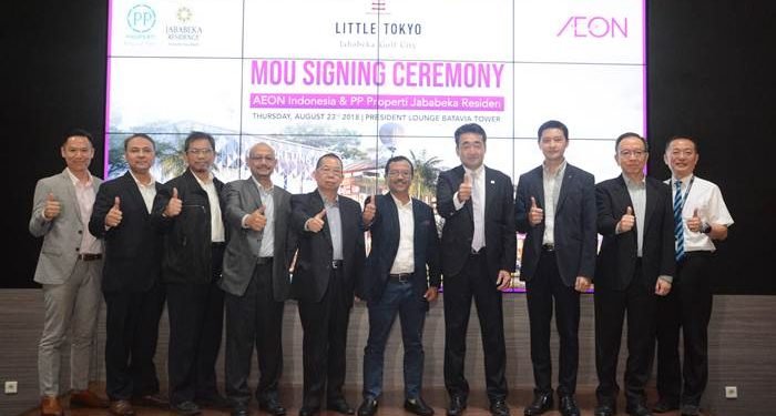 Little Tokyo Jababeka dan AEON Indonesia Hadirkan Japanese Retail Facility