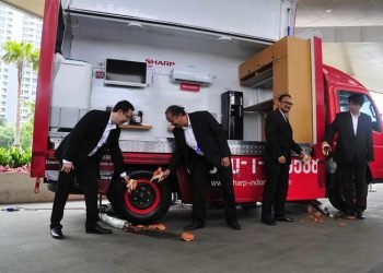 Sharp, Hadirkan Mobile Service Station