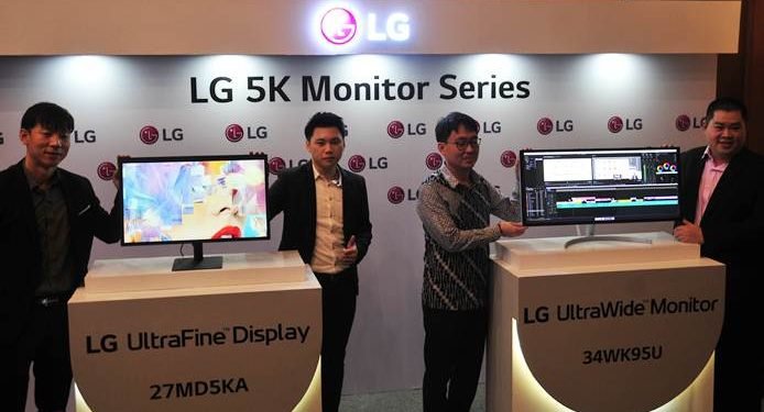 LG Luncurkan Monitor Resolusi 5K
