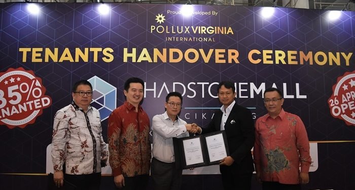 Pollux Properti Indonesia Serahterimakan Unit Chadstone Mall Cikarang