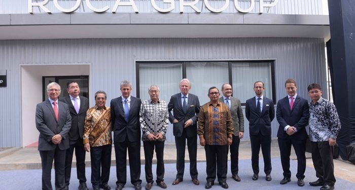 Roca Group Resmikan Pabrik Pertama di Indonesia