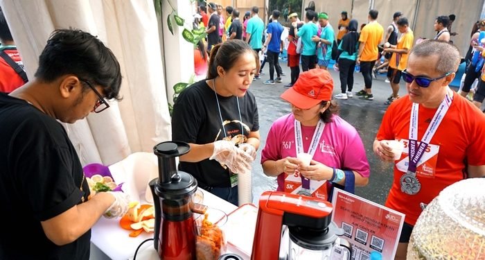 Sharp Indonesia  Dukung Gaya Hidup Sehat dalam Electric Jakarta Marathon 2019