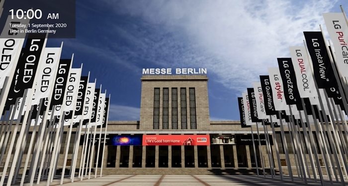 Unik, LG Helat Tur Virtual di IFA 2020 1 AMesse Day 00