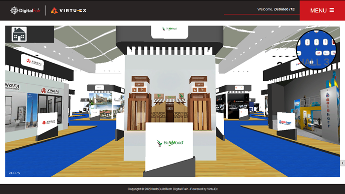 “IndoBuildTech Digital Fair 2020” Resmi Dibuka 7 AFOOTAGE IBT DF 7