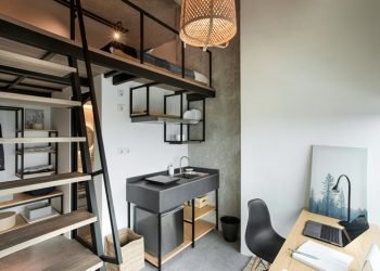 aKitchen Set Kamar All in One