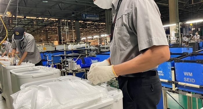 Sharp Indonesia Capai Produksi Mesin Cuci Ke-10 Juta
