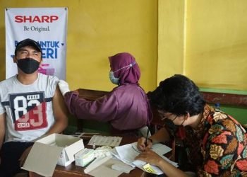 Sharp Gelar Program Vaksinasi Nasional