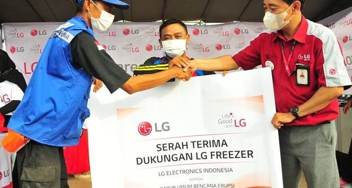 LG Gelar Aksi Peduli Masyarakat Terdampak Erupsi Semeru