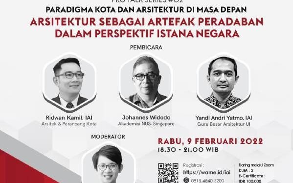 Arsitektur sebagai Artefak Peradaban dalam Perspektif Istana Negara