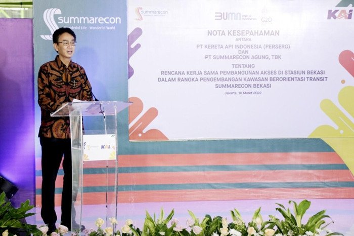 PT Summarecon Agung Tbk. dan PT KAI Indonesia (Persero) Adakan MOU 2 a874a6f60-6569-4e04-83d1-c327302202f5