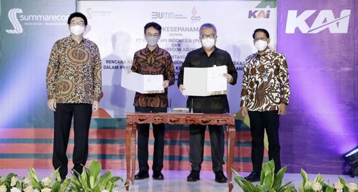 PT Summarecon Agung Tbk. dan PT KAI Indonesia (Persero) Adakan MOU 1 PT Summarecon Agung Tbk. dan PT KAI Indonesia (Persero) Adakan MOU