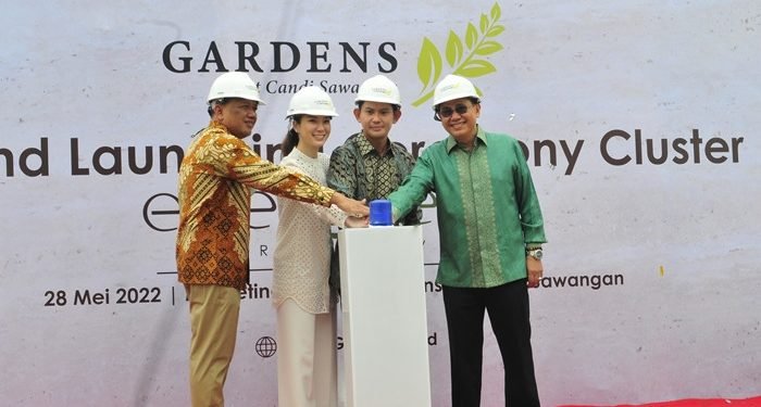 PT Graha Perdana Indah Luncurkan Evergreen Smart Living di Gardens at Candi Sawangan