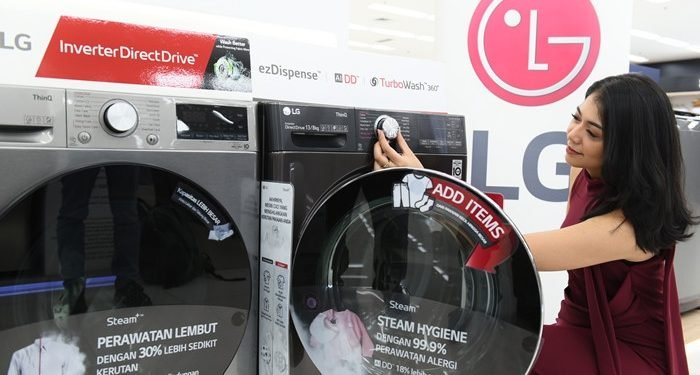 Jelang Penghujan LG Siapkan Mesin Cuci AI DD