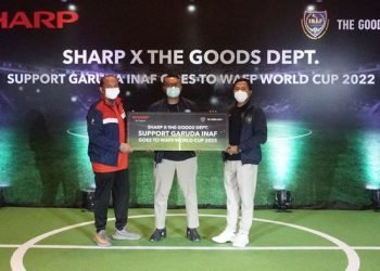 Sharp Indonesia Dukung Timnas Berlaga di Piala Dunia 2022