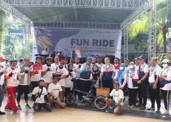 PUPR dan Sinar Mas Land Menggelar Fun Ride Hapernas