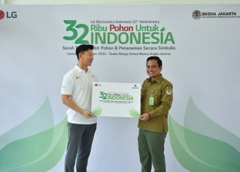 LG Rayakan Ulang Tahun ke 32,Dengan Cara Tanam 32 Ribu Pohon