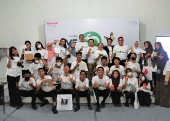 Sharp Indonesia Ajak Kaum Muda Peduli Lingkungan