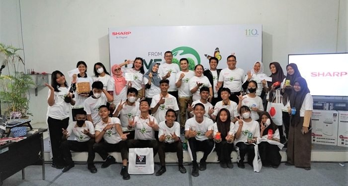 Sharp Indonesia Ajak Kaum Muda Peduli Lingkungan 1 Sharp Indonesia Ajak Kaum Muda Peduli Lingkungan