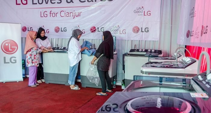 LG Adakan Gelar Aksi Peduli Terdampak Gempa Cianjur