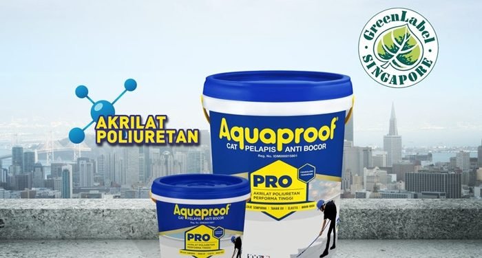 Talang Air dan Dak Beton Bocor, Aquaproof Pro Solusinya.  