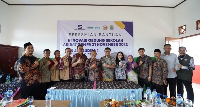 Yayasan Metropolitan Peduli Serah Terimakan Renovasi SDN