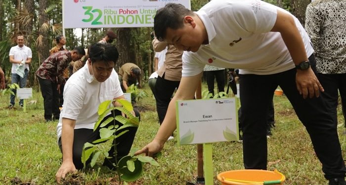 LG Dukung Lingkungan Berkelanjutan di Sumatera Selatan