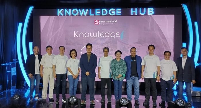Sinar Mas Land Gelar Topping Off Gedung Knowledge Hub di Kawasan Digital Hub BSD City
