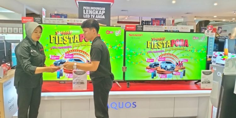 Sharp Gelar Promo Sharp Fiestapora dengan Total Hadiah Miliaran Rupiah