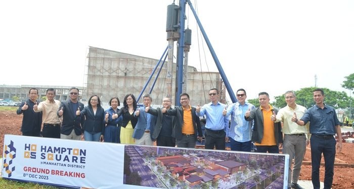 Paramount Land Gelar Groundbreaking Hampton Square @ Manhattan District di Gading Serpong