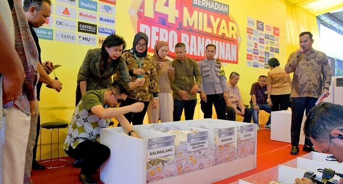 Undian Berhadiah Depo Bangunan, Telah Diumumkan.