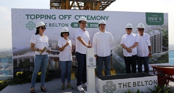 Synthesis Development Melakukan ‘Topping Off Ceremony’ The Belton Residence 1 Synthesis Development Melakukan ‘Topping Off Ceremony’ The Belton Residence