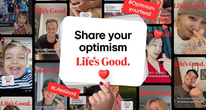 LG Sebarkan Optimisme Lewat Social Media