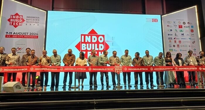 IndoBuildTech Expo Part2-2024 Resmi Dibuka