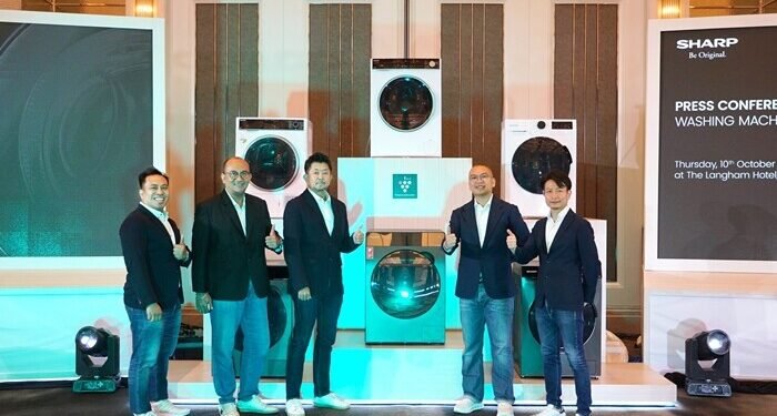 Sharp Luncurkan Rangkaian Mesin Cuci Front Loading Canggih