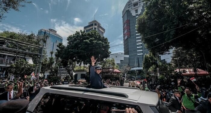 Panggung Pesta Rakyat  Meriahkan Pelantikan Presiden dan Wapres