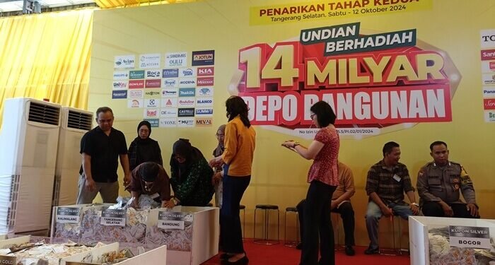 DEPO BANGUNAN Gelar Penarikan Undian 14 Milyar Tahap Kedua