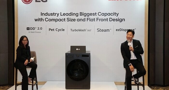 LG Perkenalkan Mesin Cuci Dengan Banyak Kepintaran