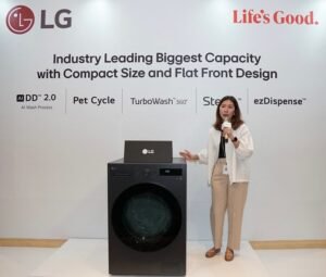 aLG Perkenalkan Mesin Cuci WM AI DD 2.0 03
