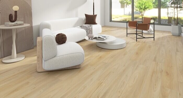 Dengan Lantai SPC Ruangan lebih menarik dan berkelas