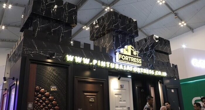 Pintu Baja Fortress Ramaikan Pameran Konstruksi Indonesia 2024