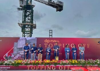 Sinar Mas Land Gelar Seremoni Topping Off DP Mall Expansion Semarang.