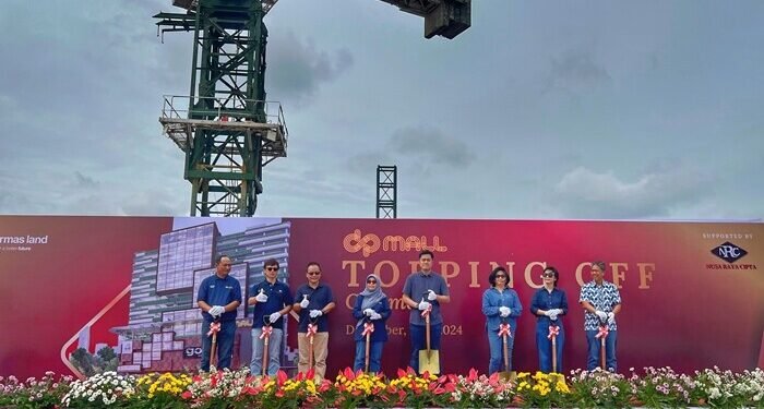 Sinar Mas Land Gelar Seremoni Topping Off DP Mall Expansion Semarang.