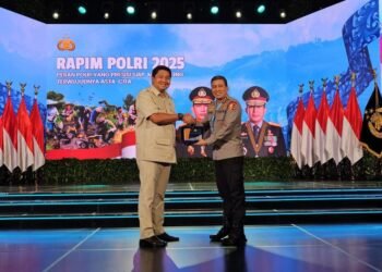 Menteri PKP Maruarar Sirait, Menteri PKP, Maruarar Sirait, program 3 juta rumah, polri, rapim polri, rumah layak huni, perumahan rakyat, program perumahan, perumahan polri,