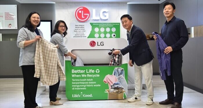 LG Perluas Kesadaran Fabric Waste Lewat Kampanye “Better Life When We Recycle”