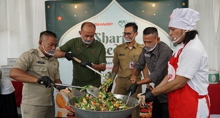 Sharp Bersedekah 2025 Usung Tema Masak Bareng #DenganHati