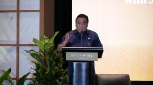 Sambutan Bapak Rachmat Gobel selaku Presiden Perhimpunan Persahabatan Indonesia Jepang PPIJ