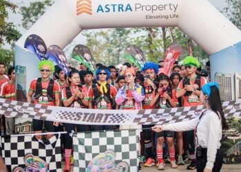 5K Disco Run: Back to 80s Sukses Digelar