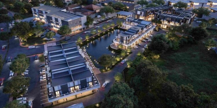 Night View Holdwell Business Park