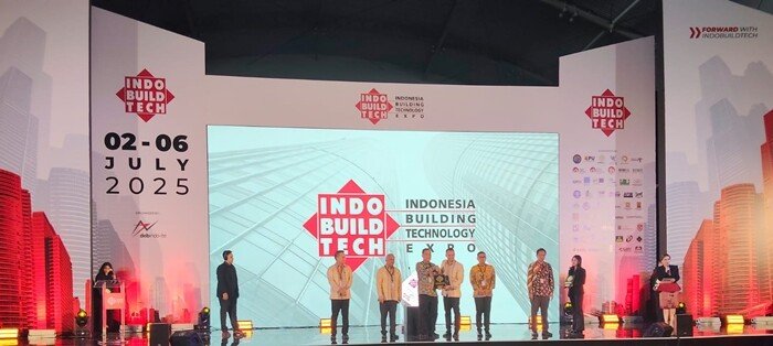 Resmi Dibuka, IndoBuildTech Part I/2025 1 Resmi Dibuka, IndoBuildTech Part I/2025